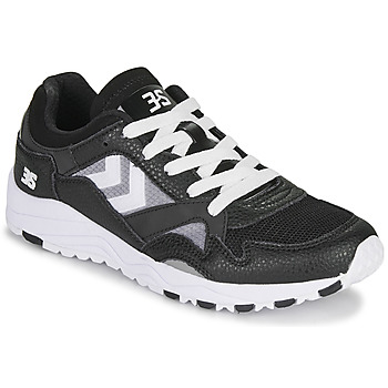 Shoes Men Low top trainers Hummel EDMONTON 3S LEATHER Black