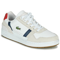 Shoes Women Low top trainers Lacoste T-CLIP 0120 2 SFA White / Marine / Red