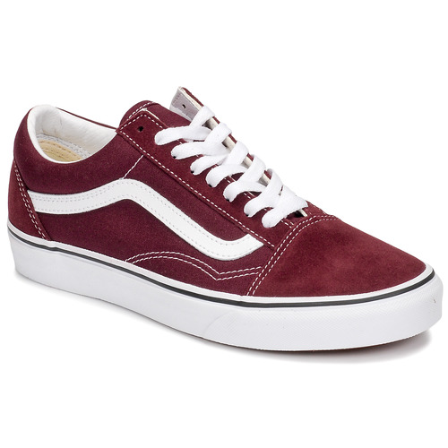 Vans OLD Bordeaux - Free delivery | Spartoo ! - Shoes Low top USD/$87.00