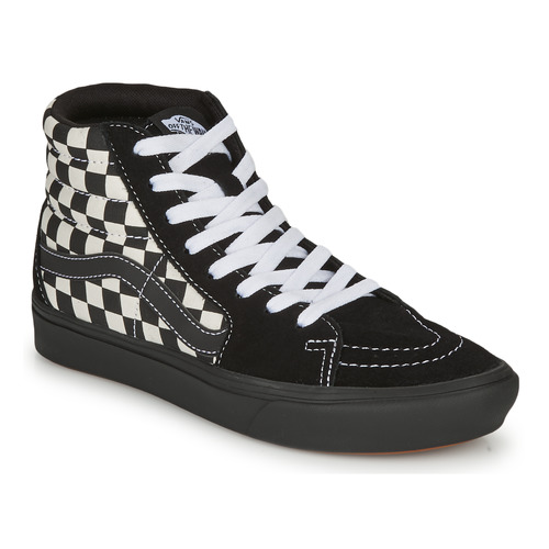Mens Shoes Trainers High-top trainers Vans Ua Comfycush Sk8-hi Trainers in Black for Men 