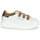 Shoes Women Low top trainers Serafini J.CONNORS White / Gold