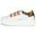 Shoes Women Low top trainers Serafini J.CONNORS White / Gold