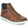 Shoes Men High top trainers Redskins ZOUK Brown