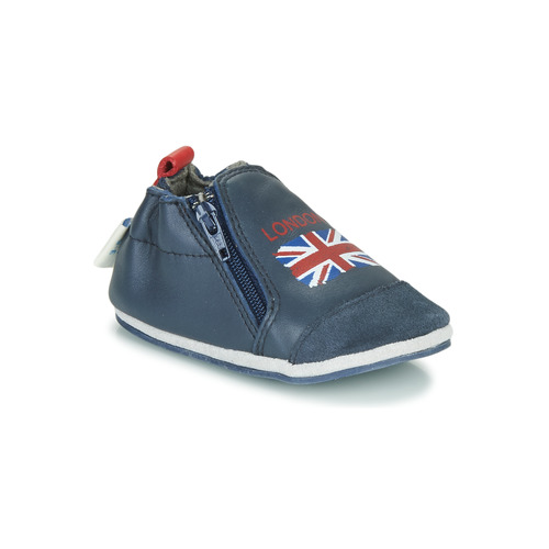 Shoes Children Slippers Robeez LONDON FLAG Marine