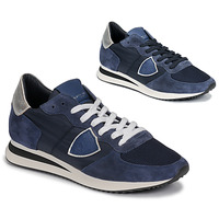 Shoes Women Low top trainers Philippe Model TROPEZ Marine