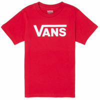 material Boy short-sleeved t-shirts Vans BY VANS CLASSIC Red