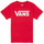 Clothing Boy short-sleeved t-shirts Vans BY VANS CLASSIC Red