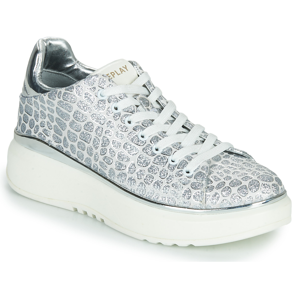 Shoes Women Low top trainers Replay ULTRA NACHT White / Grey XF9000