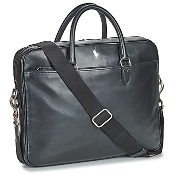 Polo Ralph Lauren COMMUTER-BUSINESS CASE-SMOOTH LEATHER Black