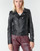 Clothing Women Leather jackets / Imitation le Oakwood RADIO Black