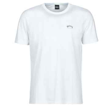 material Men short-sleeved t-shirts BOSS TEE CURVED White