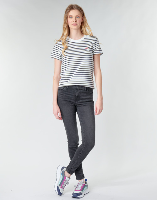 Levi's 720 HIGH RISE SUPER SKINNY Smoked / Out - Free delivery | Spartoo  NET ! - Clothing Skinny jeans Women USD/$