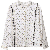 Clothing Girl Blouses Carrément Beau Y15356 White
