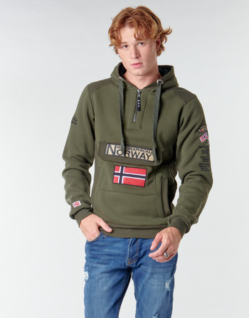 Clothing Men sweaters Geographical Norway GYMCLASS Kaki