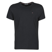 material Men short-sleeved t-shirts Tommy Jeans TJM ORIGINAL JERSEY TEE Black