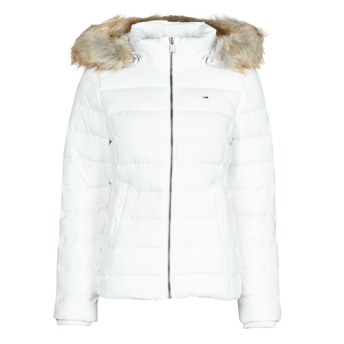 Mitt Markeer min Tommy Jeans TJW BASIC HOODED DOWN JACKET White - Free delivery | Spartoo  NET ! - Clothing Duffel coats Women USD/$254.00