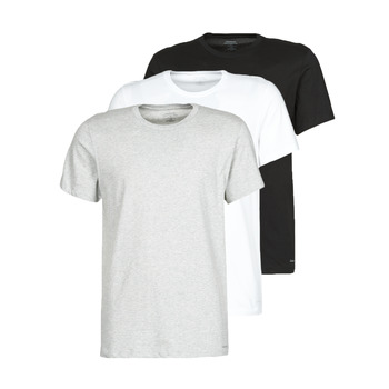 material Men short-sleeved t-shirts Calvin Klein Jeans CREW NECK 3PACK Grey / Black / White