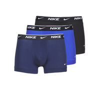 Underwear Men Boxer shorts Nike EVERYDAY COTTON STRETCH Black / Marine / Blue