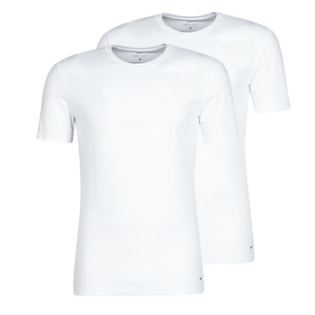 material Men short-sleeved t-shirts Nike EVERYDAY COTTON STRETCH White