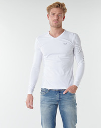 material Men Long sleeved shirts Kaporal VIFT Black-white