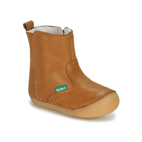 Shoes Children Mid boots Kickers SOCOOL CHO Camel