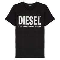 material Girl short-sleeved t-shirts Diesel TSILYWX Black