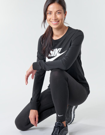 Nike W NSW TEE ESSNTL LS ICON FTR Black