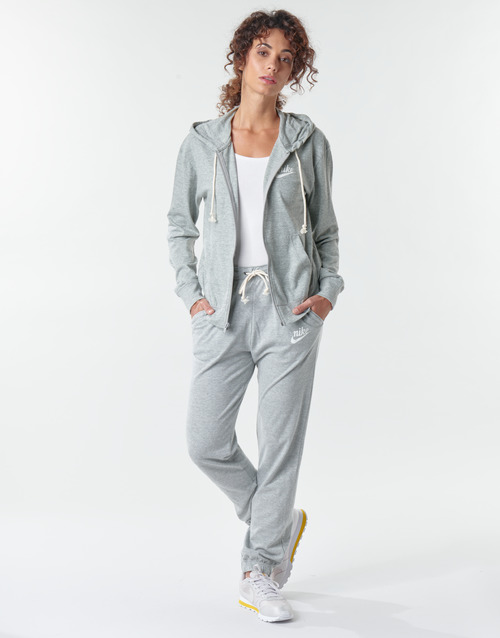 Clothing Women Tracksuit bottoms Nike W NSW GYM VNTG PANT Grey