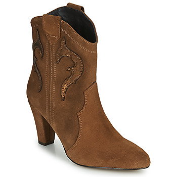 Shoes Women Ankle boots Fericelli NARLOTTE Camel / Gold