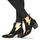 Shoes Women Ankle boots Fericelli NAUSSON Black / Gold