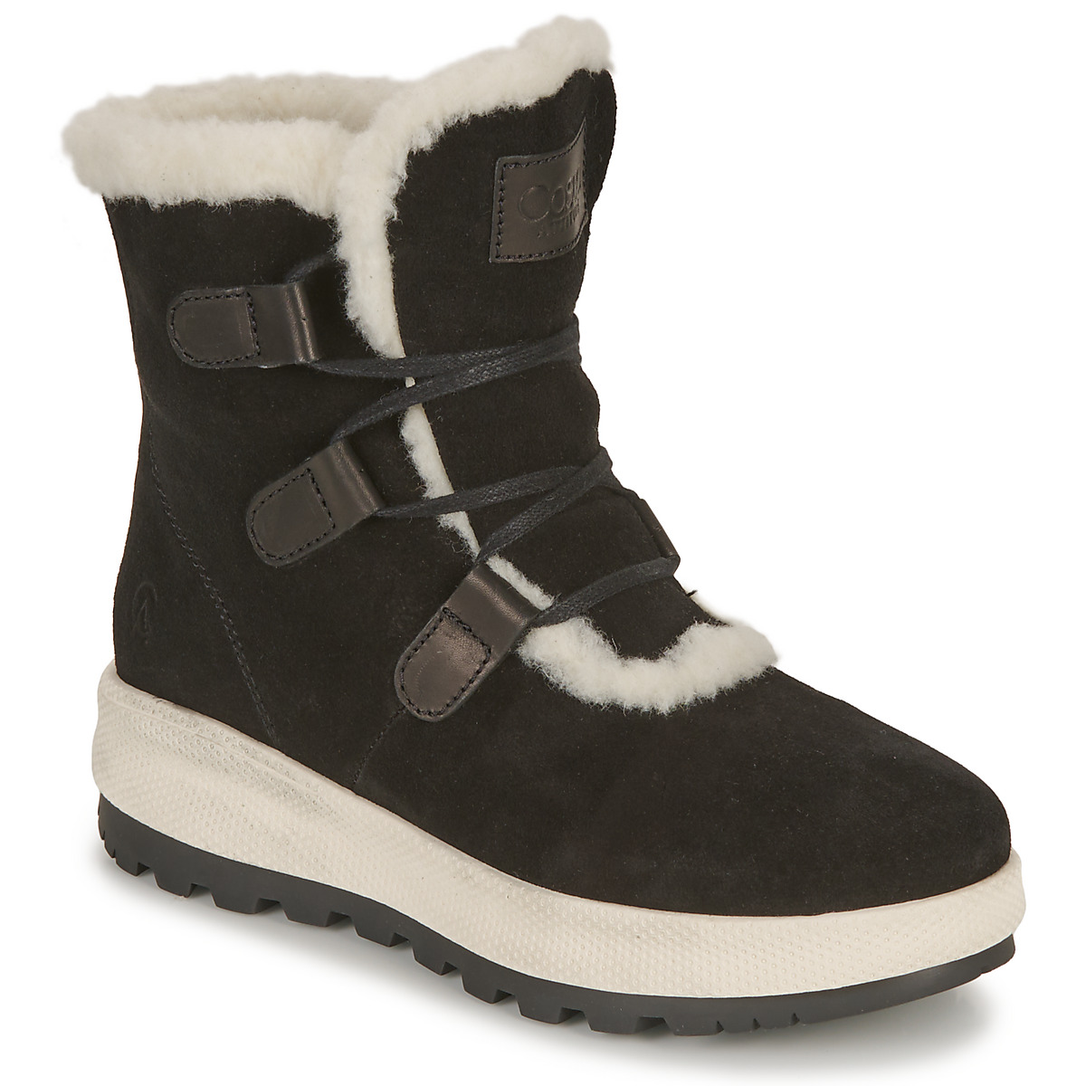Shoes Women Snow boots Casual Attitude NAREIGNE Black