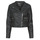 Clothing Women Leather jackets / Imitation le Guess FRANCES JACKET Black