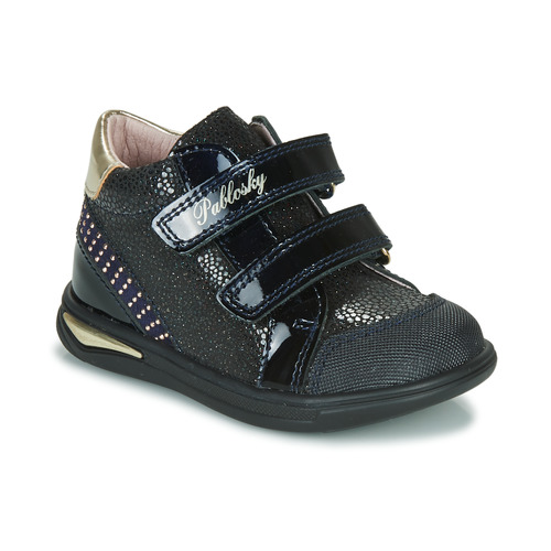 Shoes Girl High top trainers Pablosky 87529 Marine
