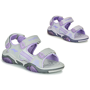 Shoes Children Sports sandals Kangaroos Sandalshine Grey / Violet