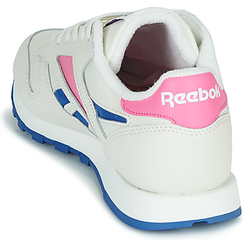 Reebok Classic CL LEATHER MARK White / Pink