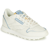 Shoes Low top trainers Reebok Classic CL LTHR White