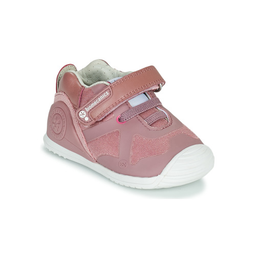 Shoes Girl Low top trainers Biomecanics ZAPATO ELASTICO Pink