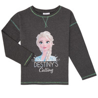 Clothing Girl Long sleeved shirts TEAM HEROES  FROZEN Grey