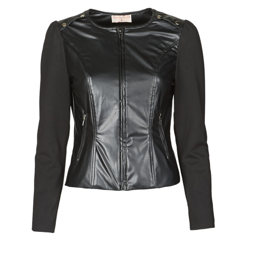 Clothing Women Jackets / Blazers Moony Mood NAMOUR Black