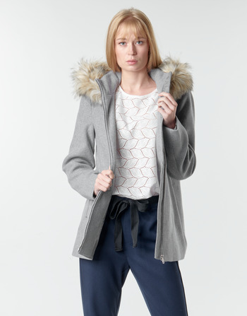 Clothing Women coats Vero Moda VMCOLLARYORK Grey