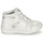 Shoes Girl High top trainers GBB ACINTA White / Silver