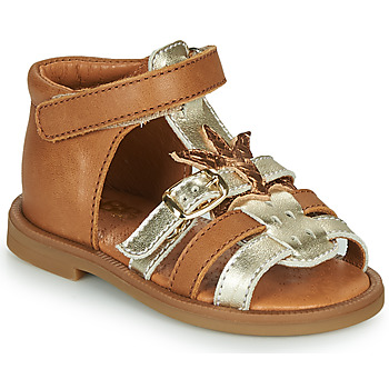 Shoes Girl Sandals GBB CARETTE Brown