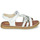 Shoes Girl Sandals GBB SUMY White / Silver
