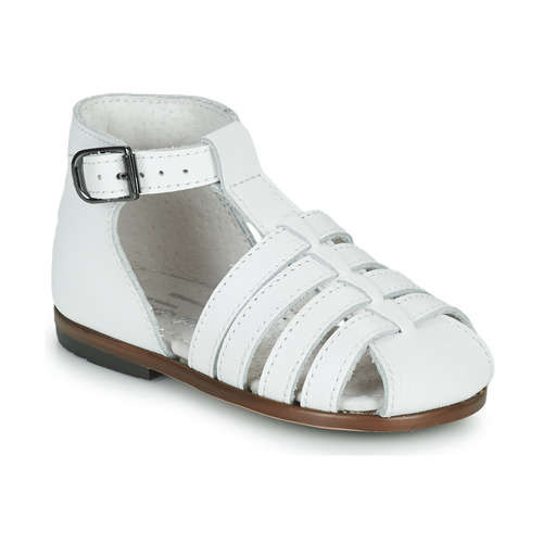 Shoes Girl Sandals Little Mary JULES White