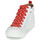 Shoes Girl High top trainers Little Mary SASHA (VE014) White / Red
