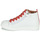 Shoes Girl High top trainers Little Mary SASHA (VE014) White / Red