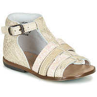 Shoes Girl Sandals Little Mary HOSMOSE Gold