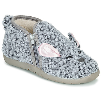 Shoes Children Slippers Little Mary LAPINZIP Grey