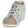 Shoes Girl Mid boots Little Mary VANILLE Silver / Taupe