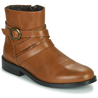 Shoes Girl Mid boots Little Mary TIMOTHY Cognac